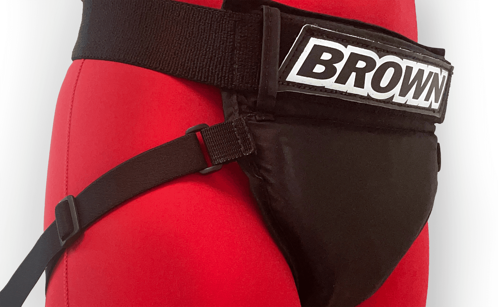 Goalie wearing a jill