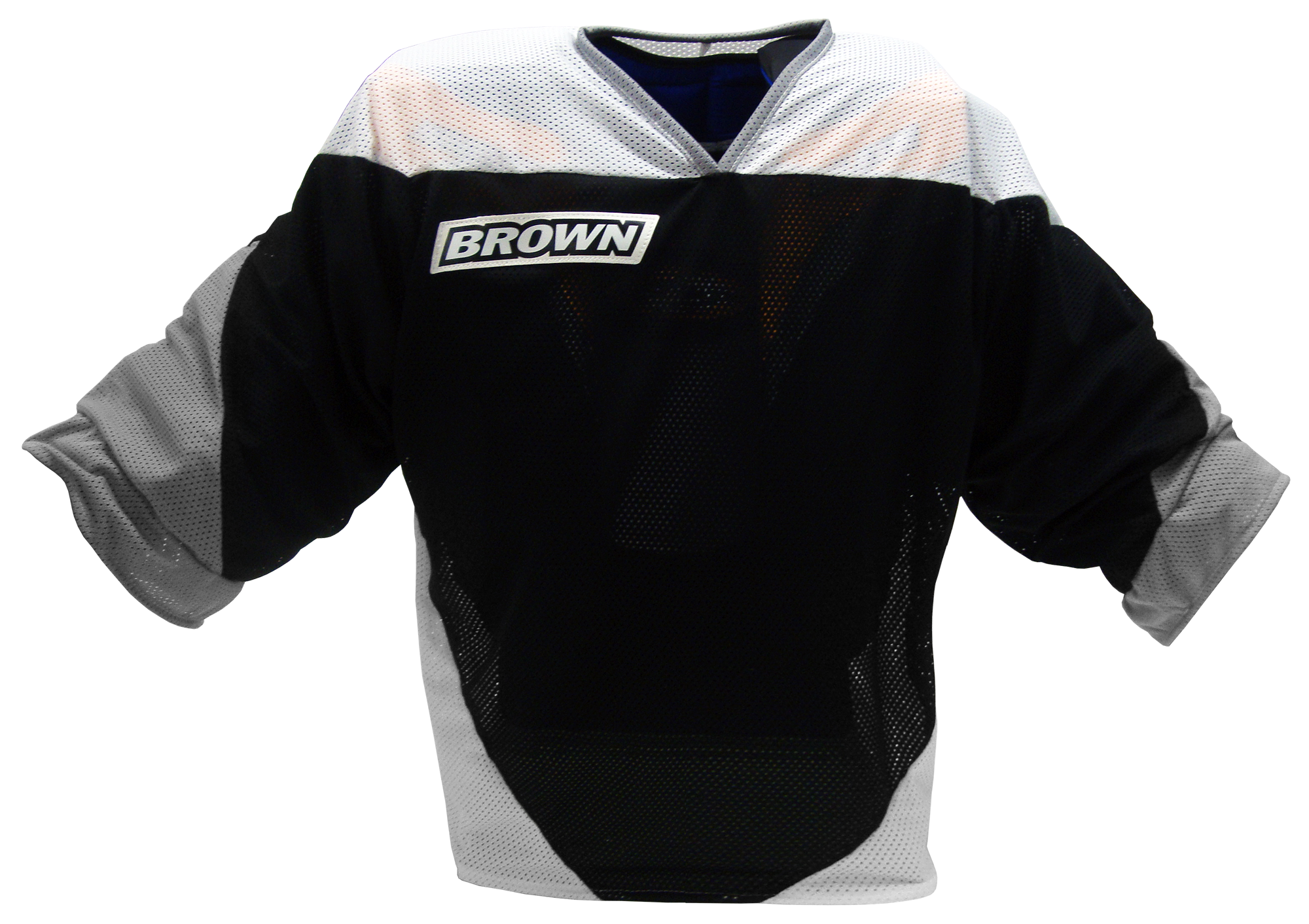 Angled profile of 2400 practice jersey