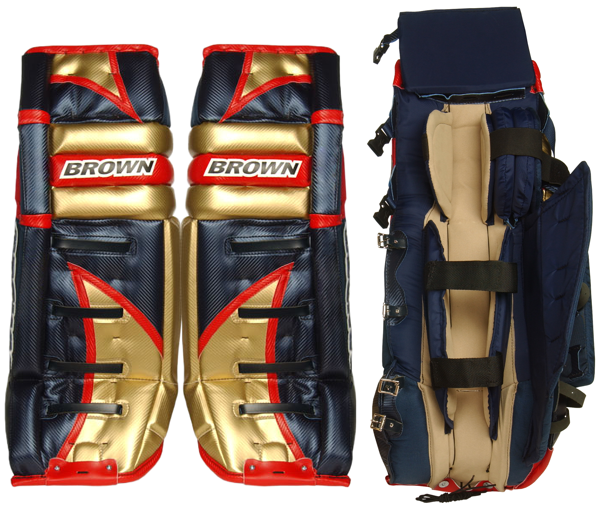 /img/equipment/leg-pads/2100/variations/navy-gold-red/front-back.png