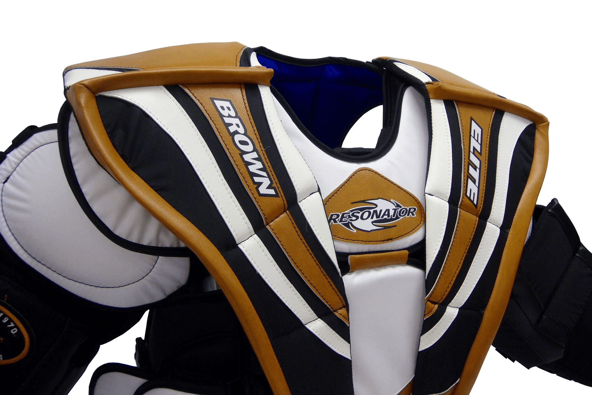 Chest and Arm Protectors - Brown Hockey