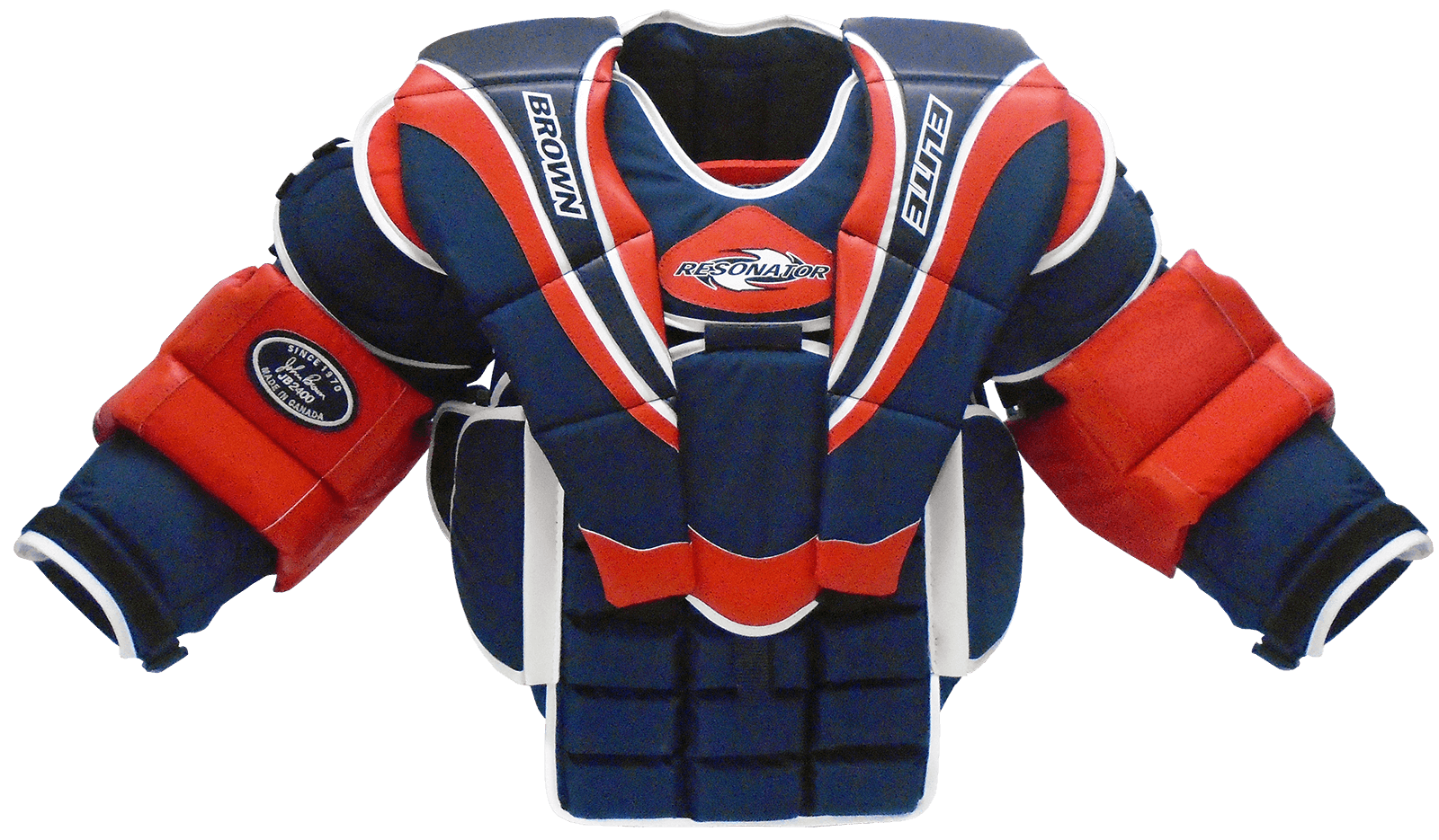 Chest and Arm Protectors - Brown Hockey