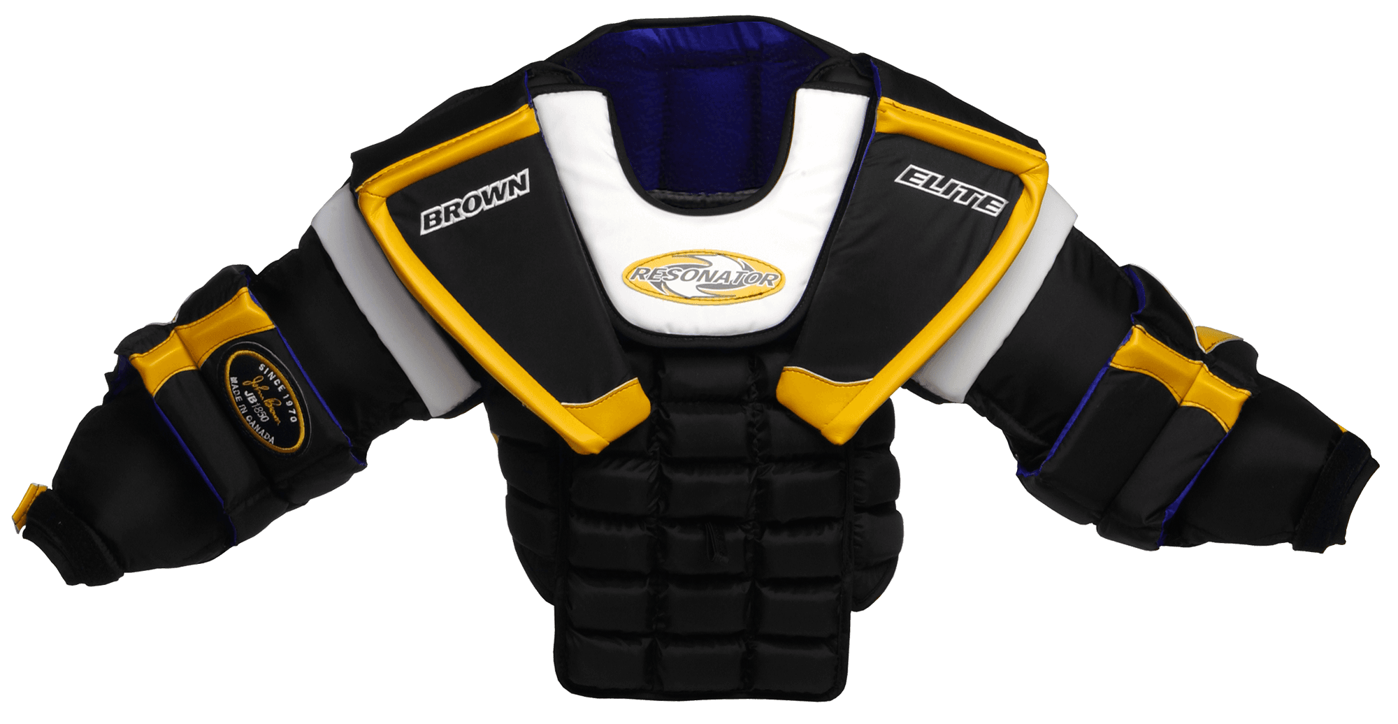 Chest and Arm Protectors - Brown Hockey