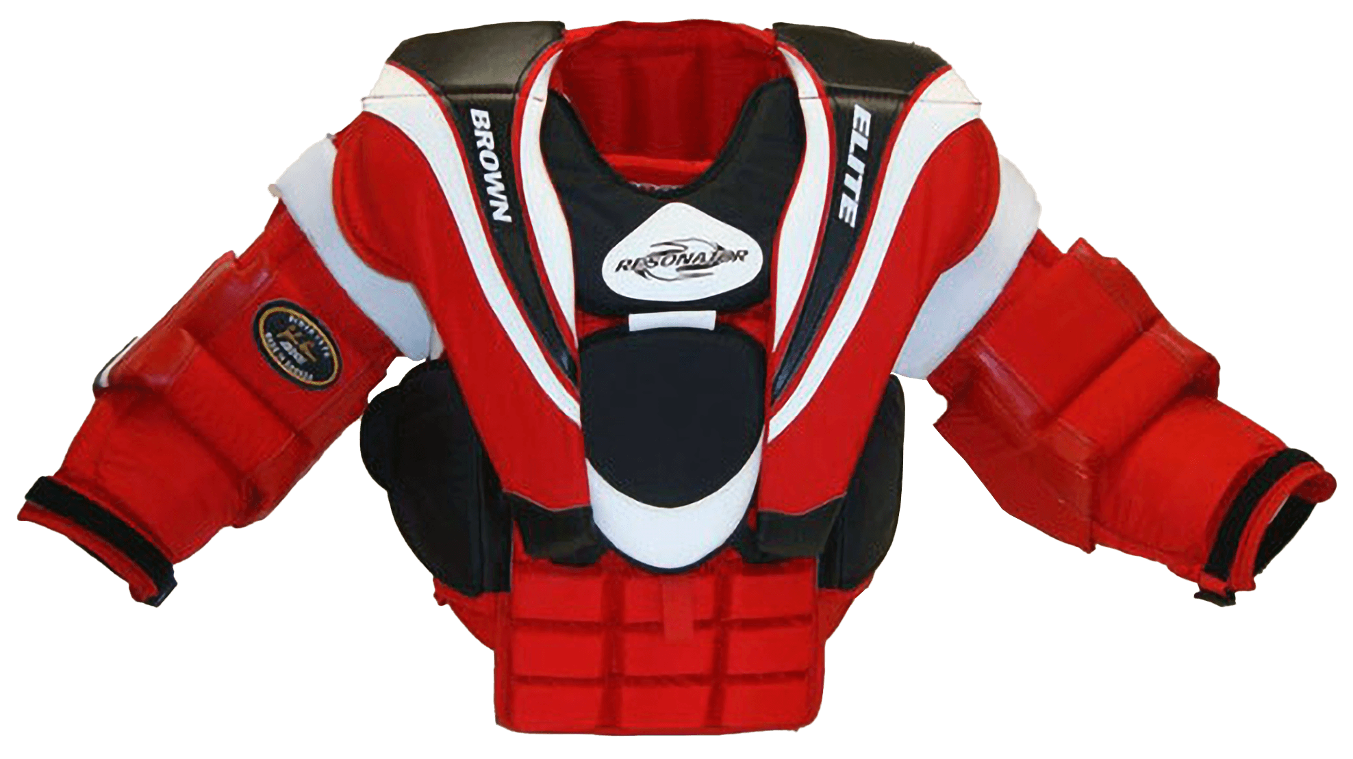 2400 Chest and Arm Protector - Brown Hockey