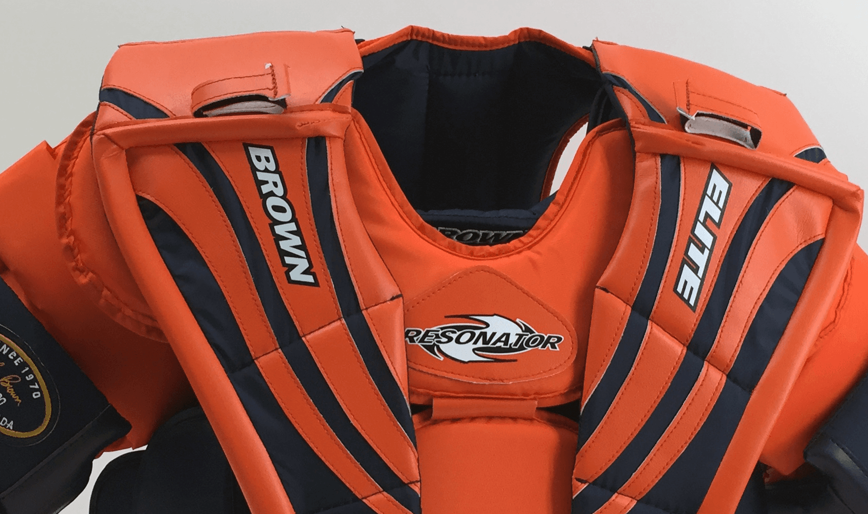 2400 Chest and Arm Protector - Brown Hockey