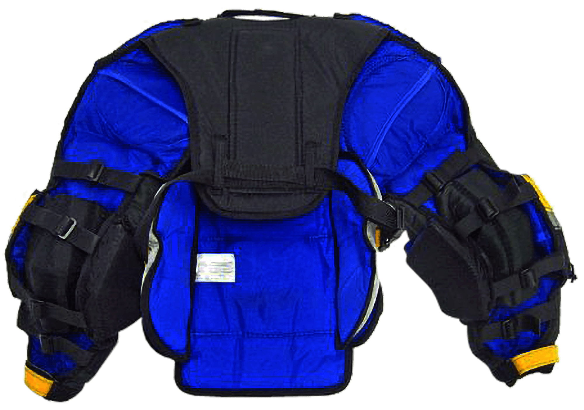 Back interior of chest protector