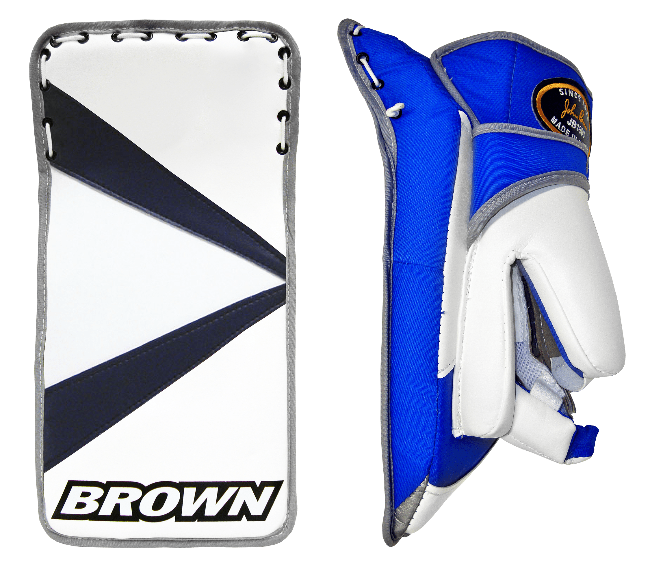 Front and thumb side of 1800 stick glove