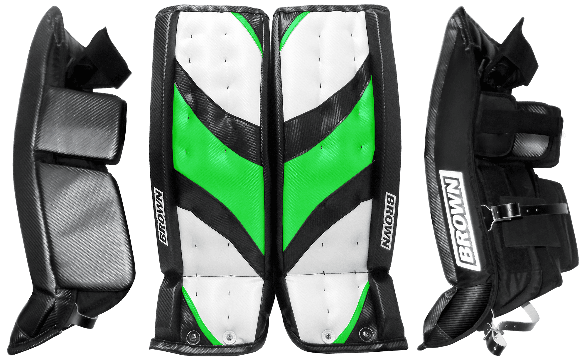 Front and sides of 2575 leg pad