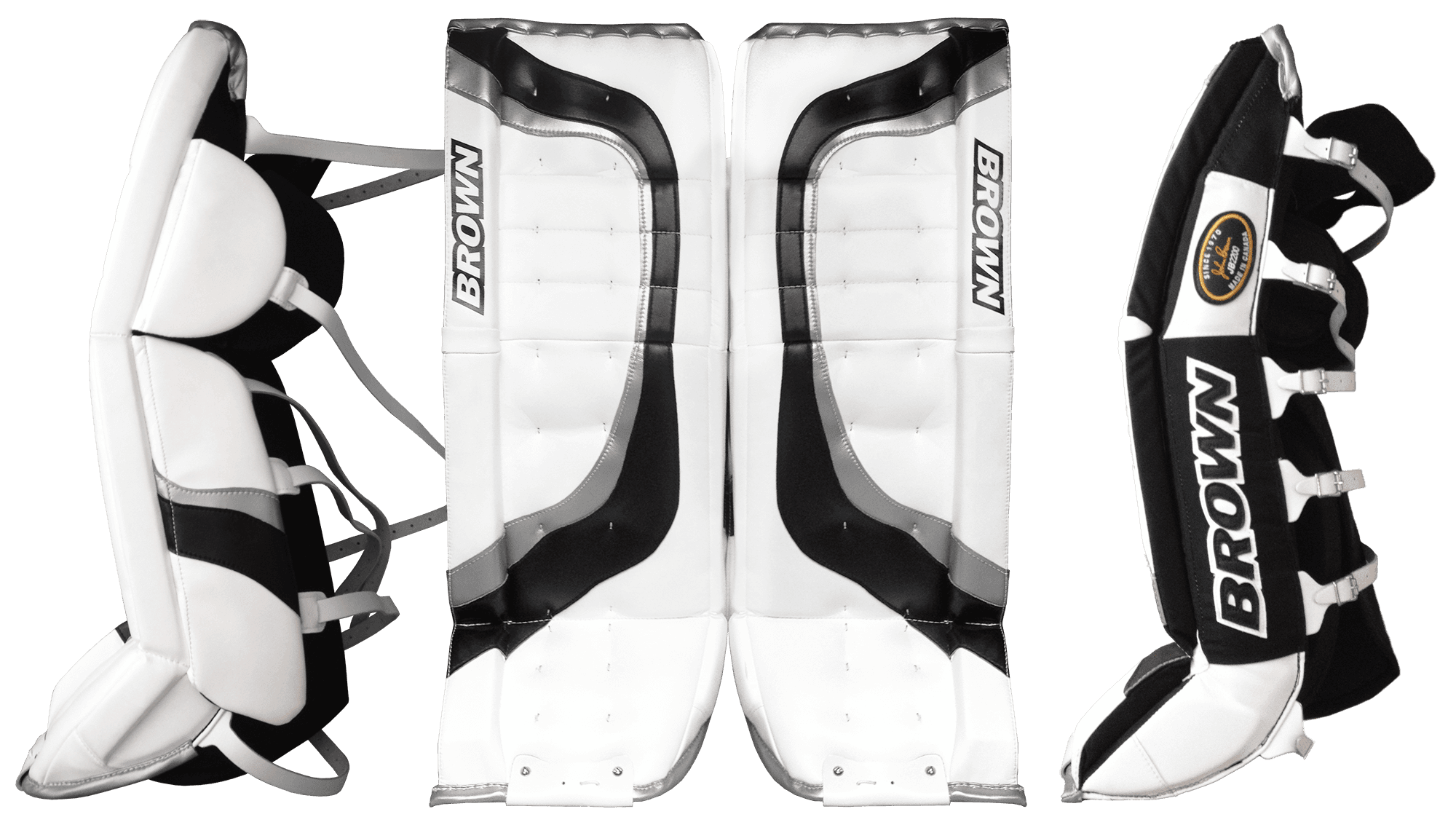 Front and sides of 2200 leg pad