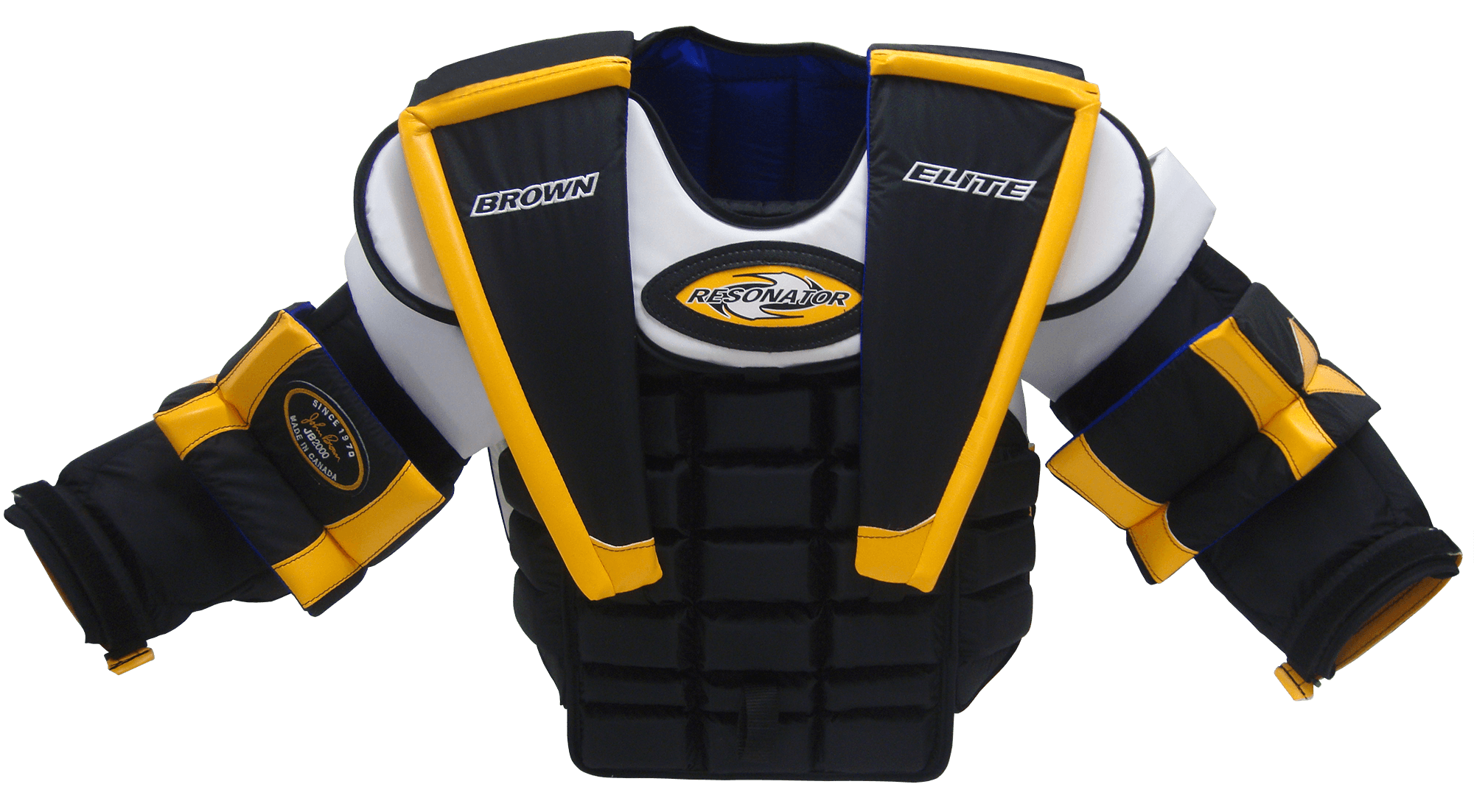 Front view of 2000 chest protector