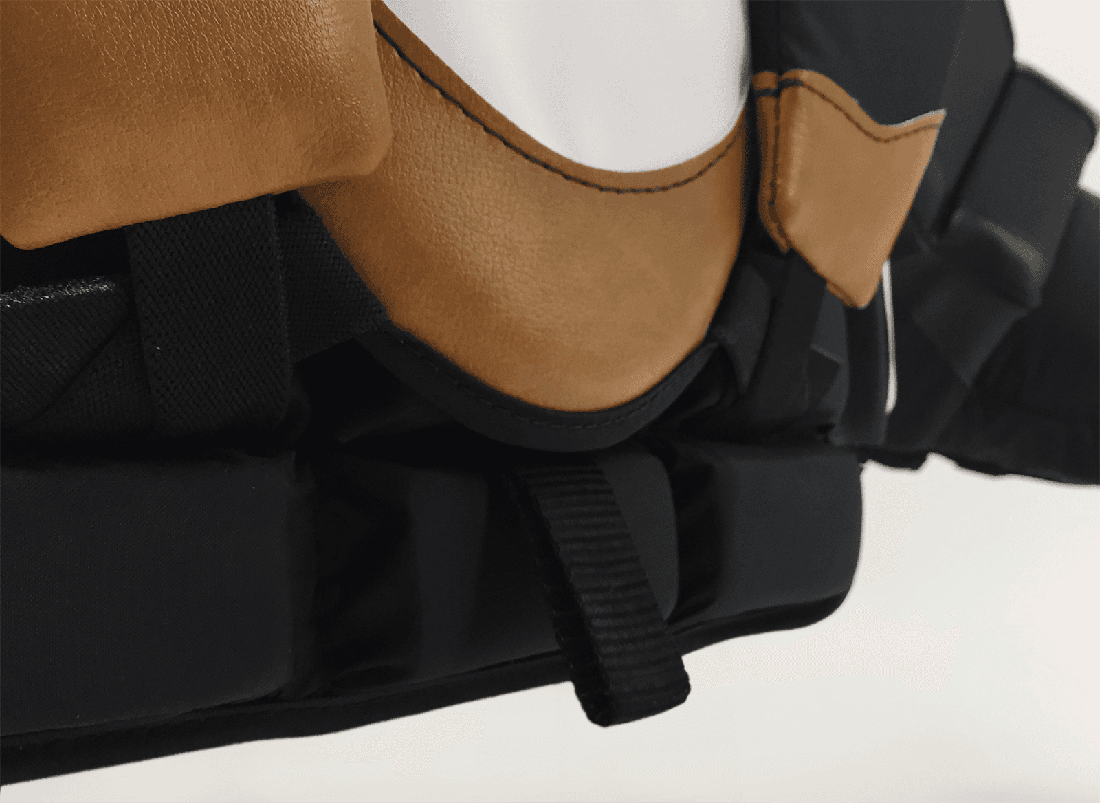 Close up of pant loop