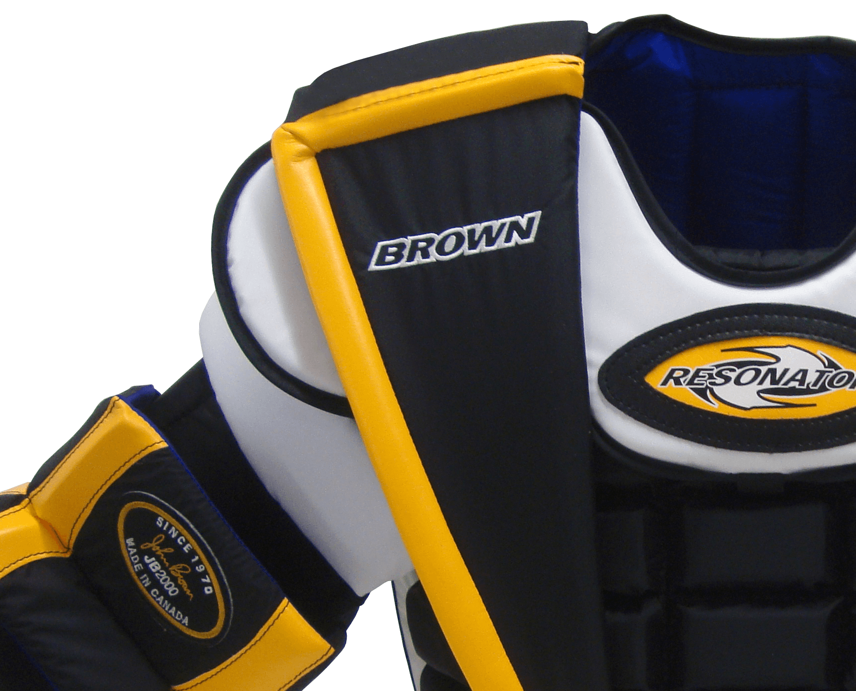 Close up of shoulder wing